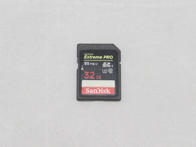 SanDisk Extream PRO32Gを手に入れたのでベンチしてみた。